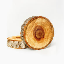Cargar imagen en el visor de la galería, Rodajas de madera para centro de mesa y decoración 20CM